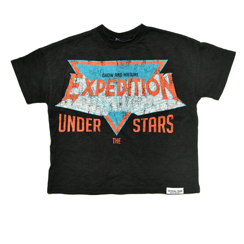【オフィシャルチーム】スラブ天竺 EXPEDITIONロゴTシャツ|90cm~150cm|1125251